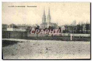 Old Postcard The Delivrande Panorama
