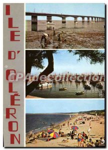 Postcard Modern Ile D'Oleron New Lighthouse Harbor Bridge cotiniere pleasure ...