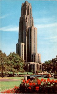 University of Pittsburgh, Cathedral of Learning, Oakland civic center, Postcard