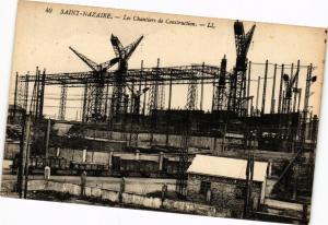 CPA St-NAZAIRE - Les Chantiers de Construction (222185)