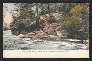 Water View Nantanala River Franklin North Carolina Unused c1910s