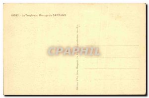 Postcard The Old Truyere at Dam Sarrans