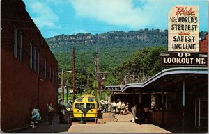 Postcard The Incline Station at Lookout Mountain in Chattanooga Tennessee~2952