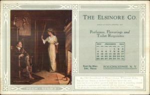 Poughkeepsie NY Elsinore Co Advertising Image Poem & Calendar Postcard #13