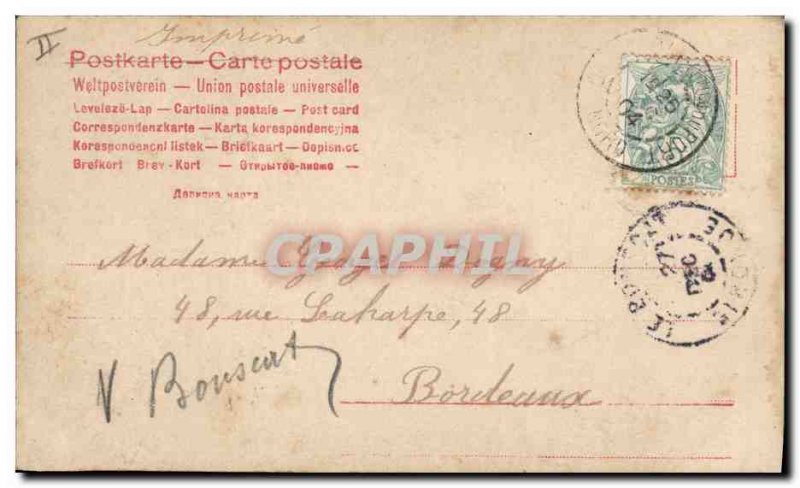 Postcard Old Joh Seb Bach