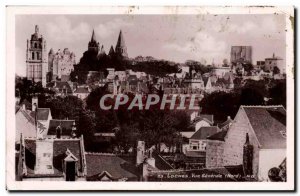 Old Postcard Loches General view (north)