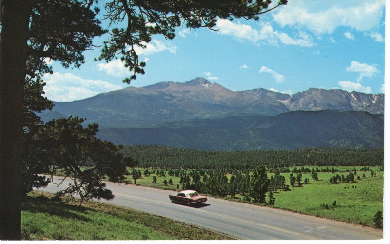 US    PC3985 LONG'S PEAK, ROCKY MOUNTAIN NATIONAL PARK, COLORADO