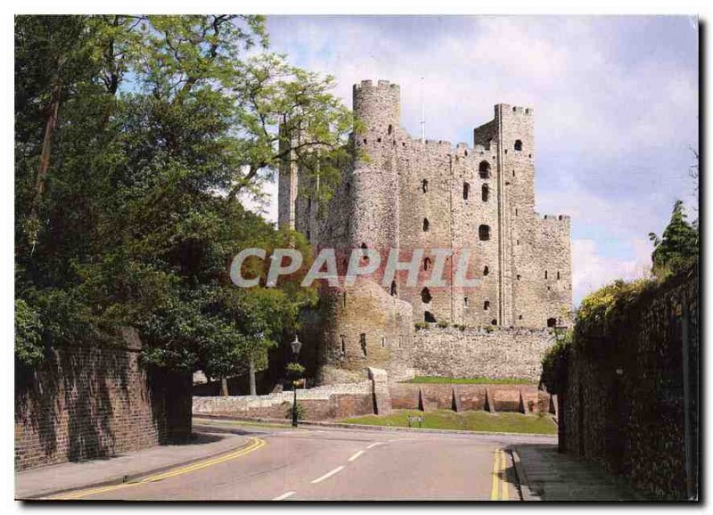 Modern Postcard the castle Rochester one of the finest examples of Norman mil...