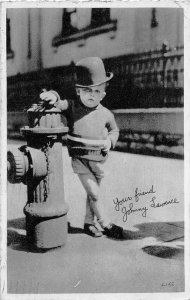 H65/ Charleston West Virginia Postcard c1939 Johnny Lawrence Cute Kid 28