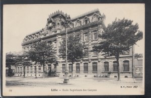 France Postcard - Lille - Ecole Superieure Des Garcons    T9908