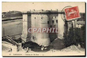 Old Postcard Tarascon Chateau du Roi Rene