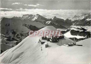 Postcard Old Pilgrimage n d of salette 13 Winter landscape in the quiet heights