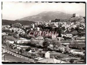 Postcard Modern Vaison la Romaine General view on the high city to Mont Vento...