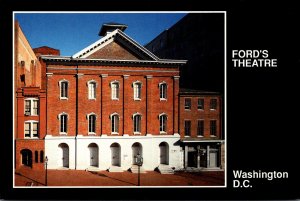 Washington D C Ford's Theatre Where Lincoln Was Assassinated