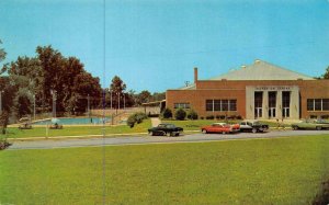 ANDERSON, SC South Carolina  RECREATION CENTER POOL  50's Cars ROADSIDE Postcard