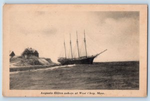 c1910's Augusta Hilton Ashore Ship West Chop Massachusetts MA Antique Postcard