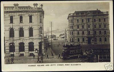 south africa PORT ELIZABETH, Market Square, TRAM 30s RP