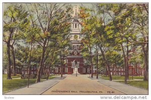 Independence Hall, Philadelphia, Pennsylvania, PU-1942
