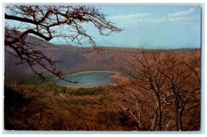 1971 Nejapa Lagoon 5 Kms from Capital of Managua Nicaragua Posted Postcard