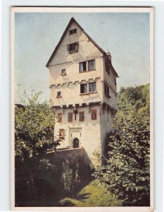 Postcard Topplerschlößchen, Rothenburg ob der Tauber, Germany