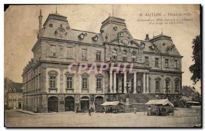 Old Postcard Autun City Hall
