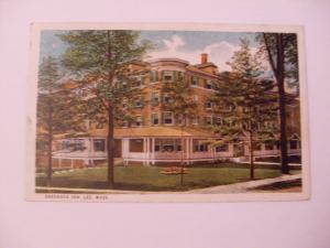 1923 Greencock Inn Hotel In Lee Massachusetts MA Postcard y5903