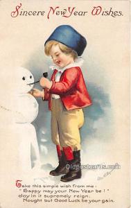 Holiday Postcards  New Year, Ellen H Clapsaddle, Series 1936