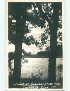 1940's rppc NICE VIEW Indianola Iowa IA i8536