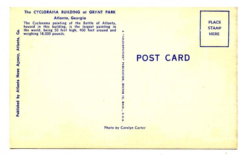 GA - Atlanta. Cyclorama Building