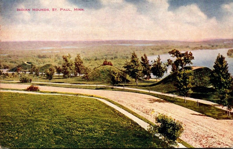 Minnesota St Paul View Of Indian Mounds