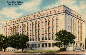 Iowa Des Moines State Office Building Curteich