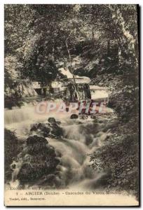 Postcard Old Arcier Cascades du Vieux Moulin