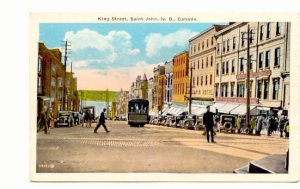 Traffic Cop, King Street, Saint John, New Brunswick
