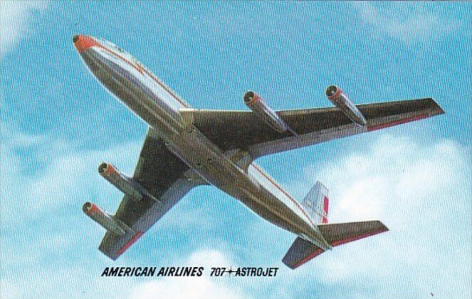American Airlines Boeing 707 Astrojet 1962