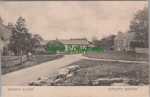 Lancashire Postcard - Borwick Village, Lancaster District HP482