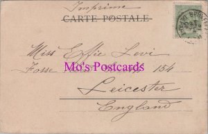 Genealogy Postcard - Levi, 154 Fosse Road South, Leicester, England GL2738