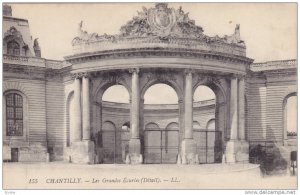 Les Grandes Ecuries (Detail), Chantilly (Oise), France, 1900-1910s