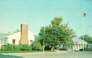 Vintage Postcard Gift Coffee Shop Dam Village State Resort Park Gilbertsville KY