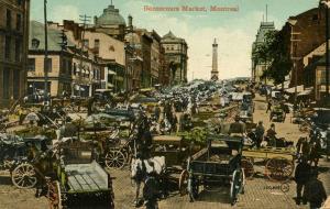 Canada - Quebec, Montreal. Bonsecours Market