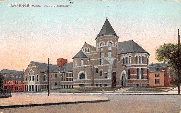 Public Library in Lawrence, Massachusetts