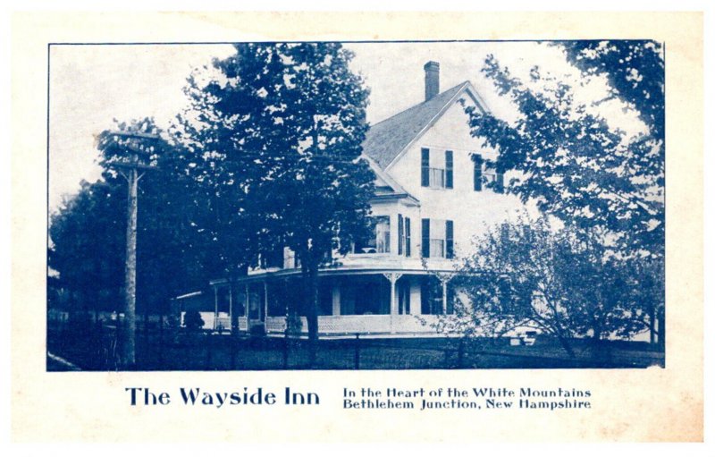 New Hampshire White Mtns  The Wayside Inn , Bethlehem Junction