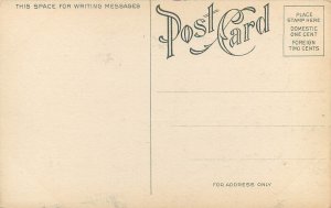 Vintage Postcard Montrose Hotel Cedar Rapids IA Trolley Linn County