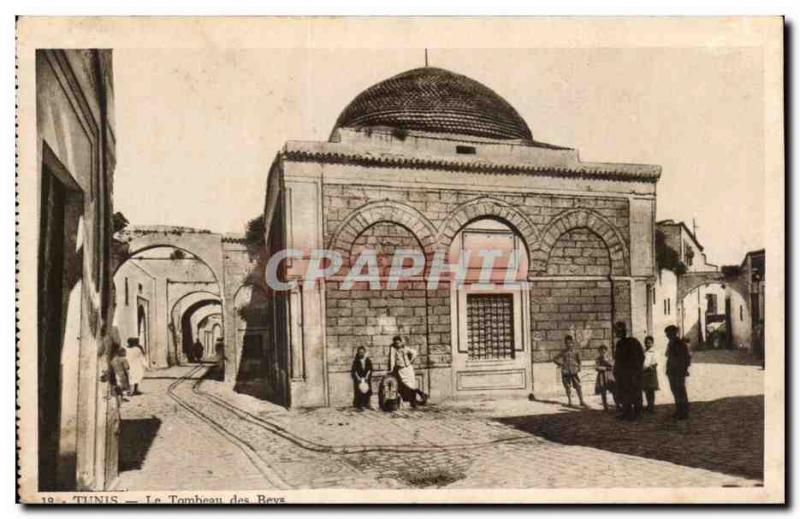 Old Postcard Tomb of Tunis Bey Tunisia