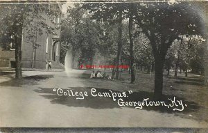 KY, Georgetown, Kentucky, RPPC, Baptist College Campus, Photo
