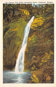 Horse Tail Falls Columbia River Highway, Oregon OR  