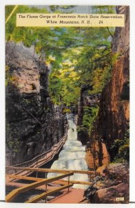 The Flume Gorge at Franconia Notch State Reservation, White Mountains, N. H.