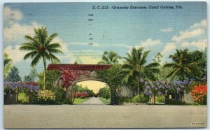 M-1699 Granada Entrance Coral Gables Florida