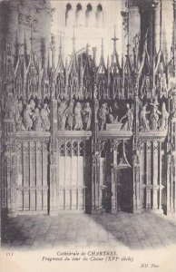 France Chartres Cathedrale Fragment du tour du Choeur
