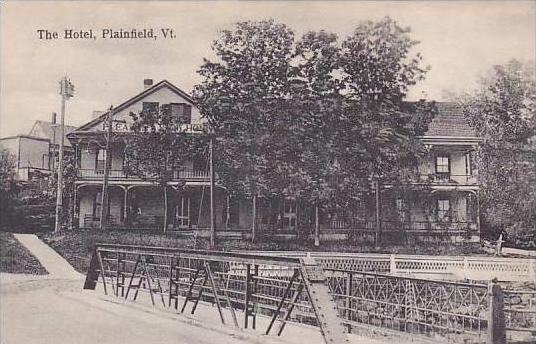 Vermont Plainfield The Hotel