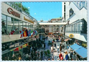 STOCKHOLM, SWEDEN ~ Shopping Mall HOTORGS-CITY Sergelgatan ~ 4x6 Postcard